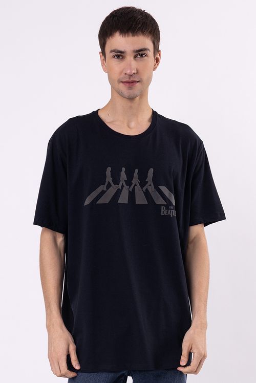 Camiseta The Beatles Abbey Road White