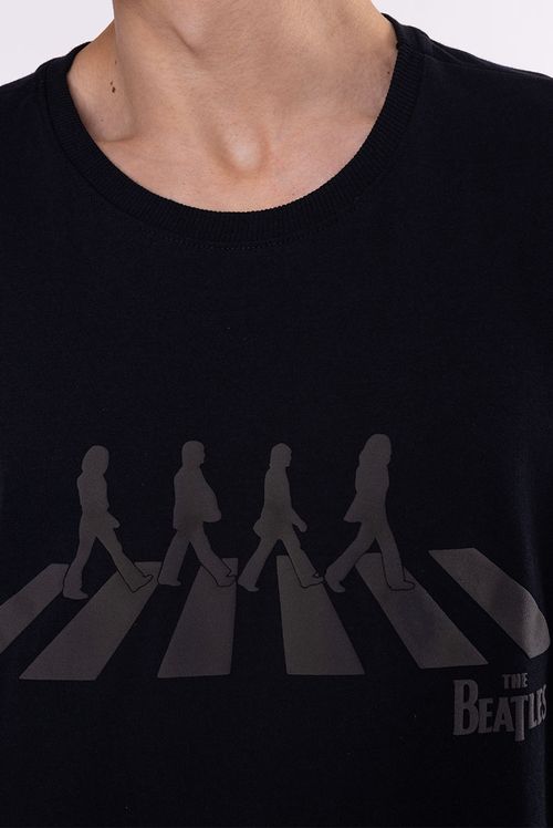 Camiseta The Beatles Abbey Road White