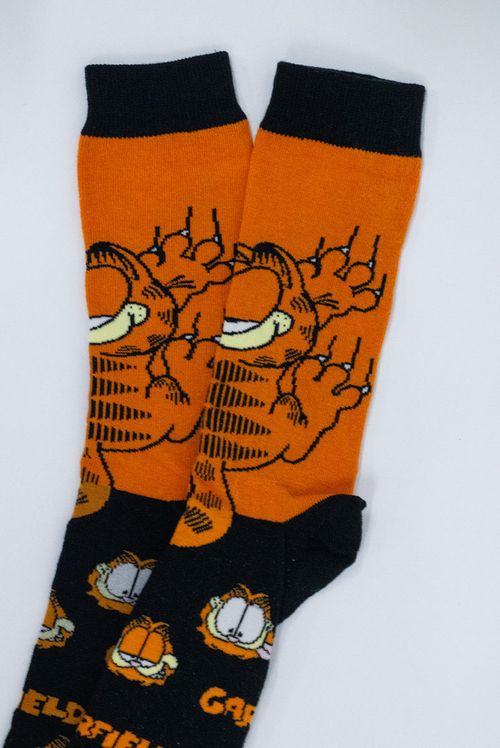 Meia Cano Alto Garfield Pendurado