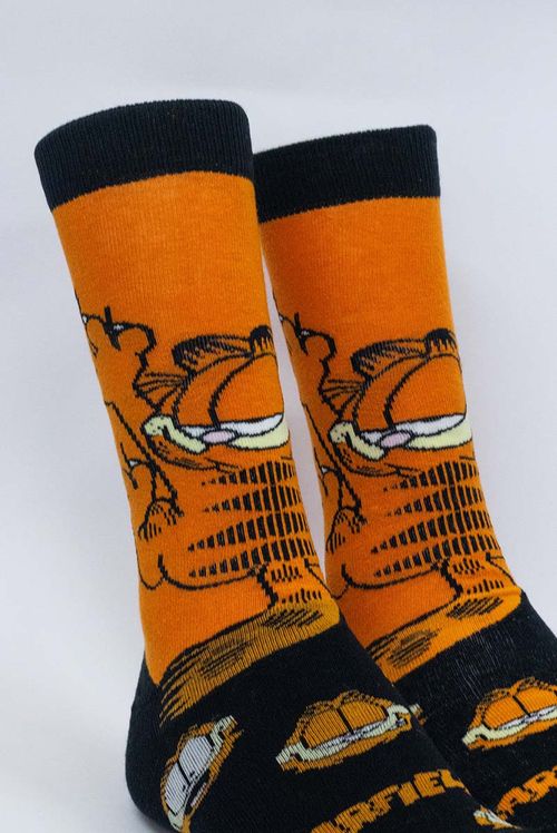 Meia Cano Alto Garfield Pendurado