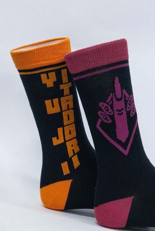 Meia Cano Alto Jujutsu Kaisen Símbolos