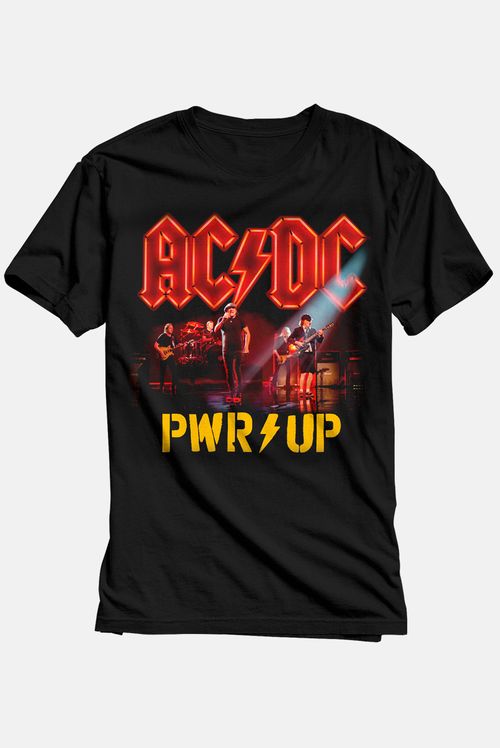 Camiseta AC/DC PWR UP Live Shot