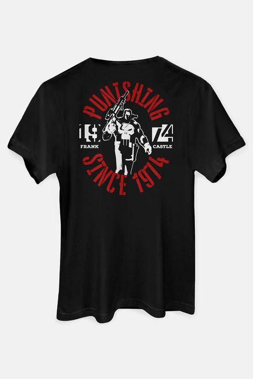 Camiseta Marvel Punishing Since 1974