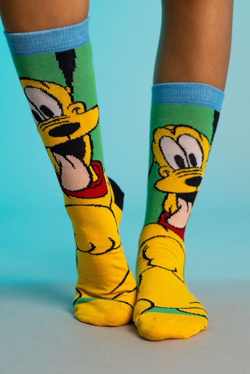 Meia Pé Individual Disney Pluto