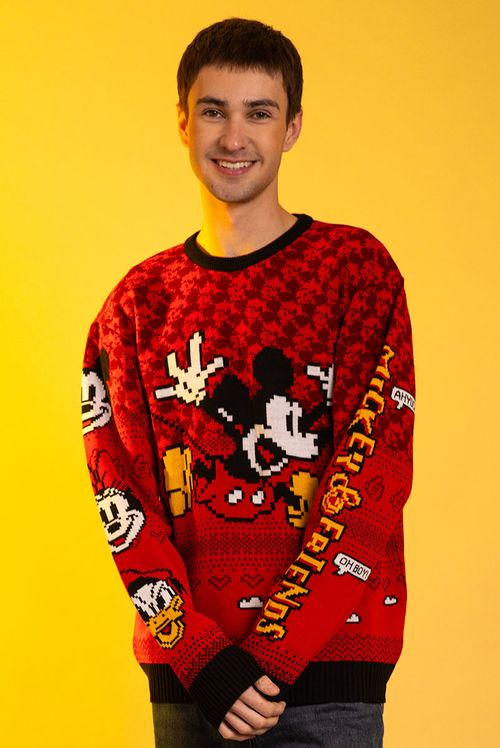 Tricô Disney Mickey e Amigos Oh Boy