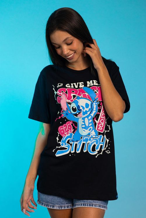 Camiseta Disney Stitch Raio X