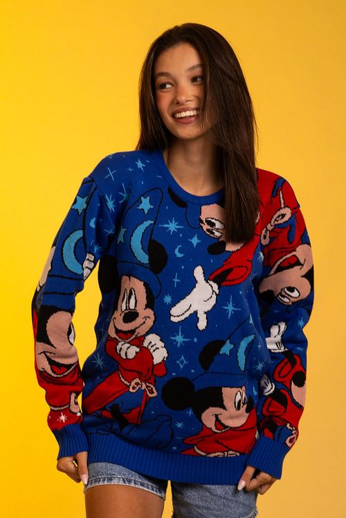 Tricô Disney Mickey Fantasia