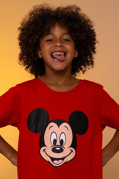 Camiseta Infantil Disney Mickey
