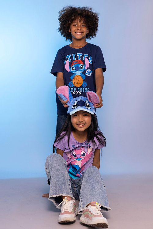 Boné Infantil Disney Stitch Orelhas