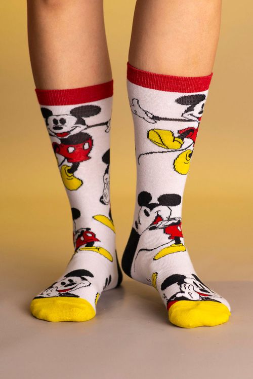 Meia Par Disney Mickey Mouse Poses