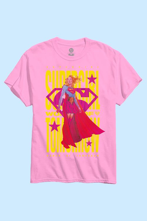 Camiseta Feminina DC Comics Supergirl Woman of Tomorrow