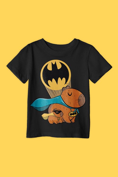 Camiseta Infantil DC Comics Batman Capivara