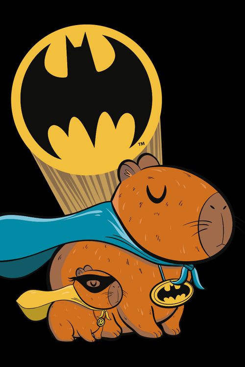 Camiseta Infantil DC Comics Batman Capivara