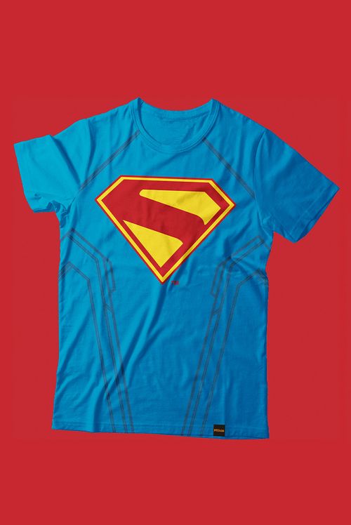 Camiseta Infantil DC Comics Supergirl Costume