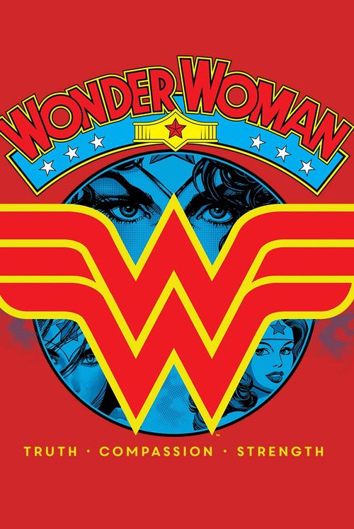 Camiseta DC Comics Mulher Maravilha Logo