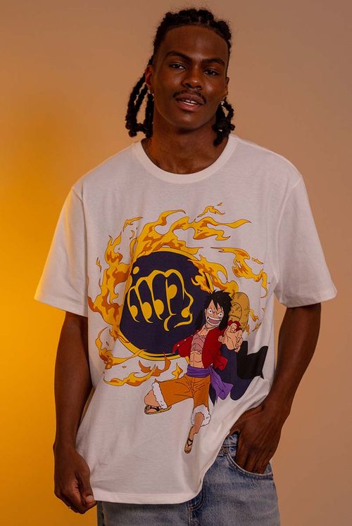 Camiseta One Piece Luffy Haki