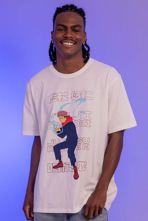 Camiseta Jujutsu Kaisen Yuji Itadori