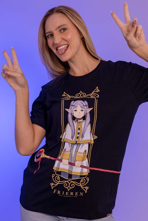 Camiseta Frieren Cajado