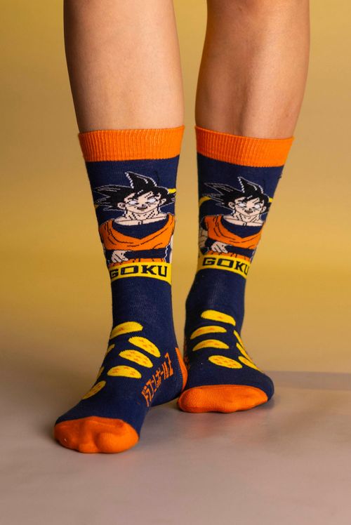 Meia Par Dragon Ball Z Goku