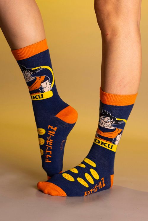 Meia Par Dragon Ball Z Goku