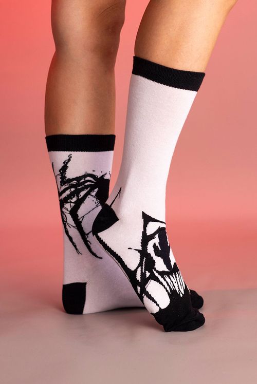 Meia Cano Alto Marvel Spider-Man