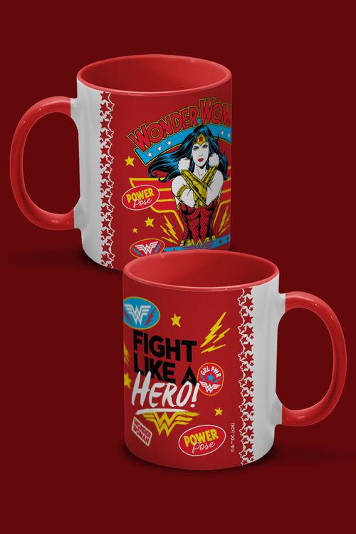 Caneca DC Comics Mulher Maravilha Fight Like a Hero