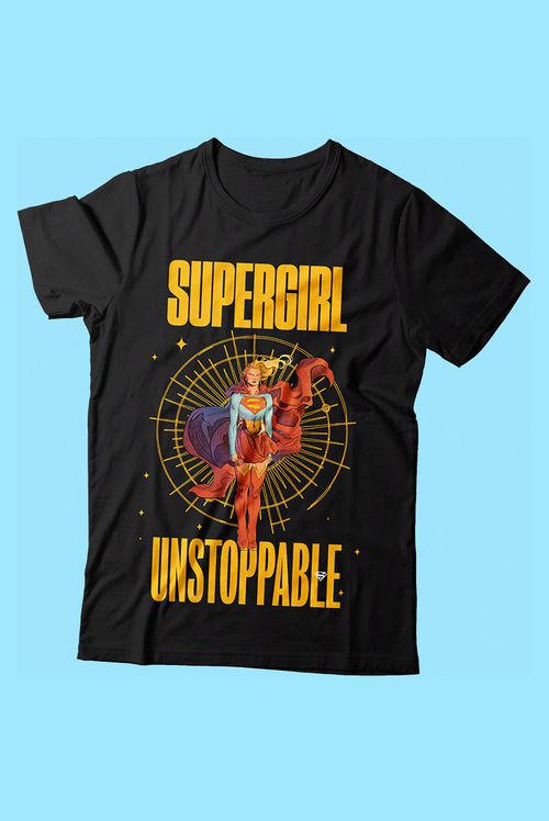 Camiseta DC Comics Supergirl Unstoppable