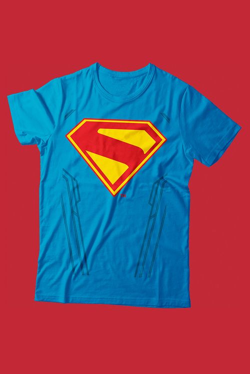 Camiseta Infantil DC Comics Supergirl Costume