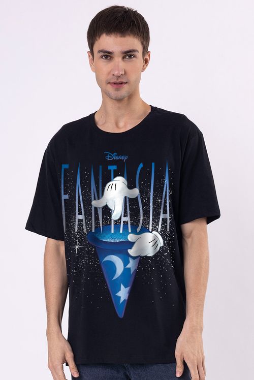 Camiseta Disney Mickey Fantasia Chapéu