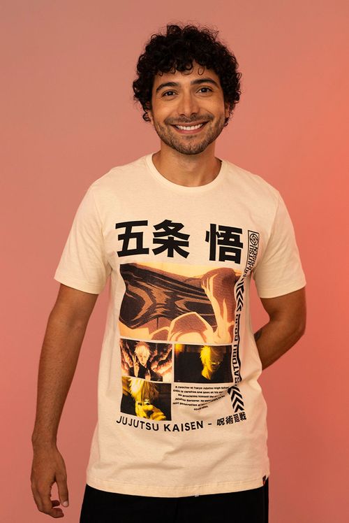 Camiseta Jujutsu Kaisen Satoru Gojo
