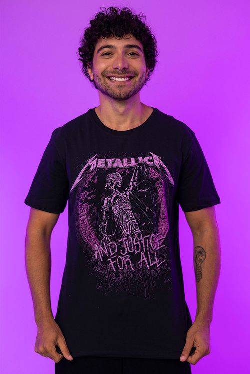 Camiseta Metallica And Justice For All