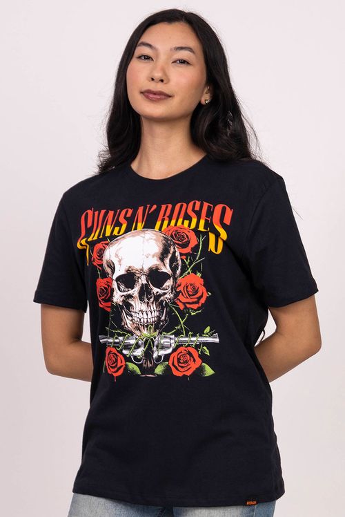 Camiseta Guns N  Roses Tour 1987-88