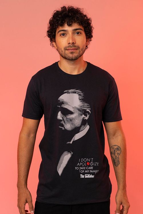 Camiseta O Poderoso Chefão Don Corleone