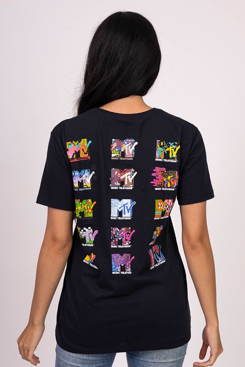 Camiseta MTV Logos