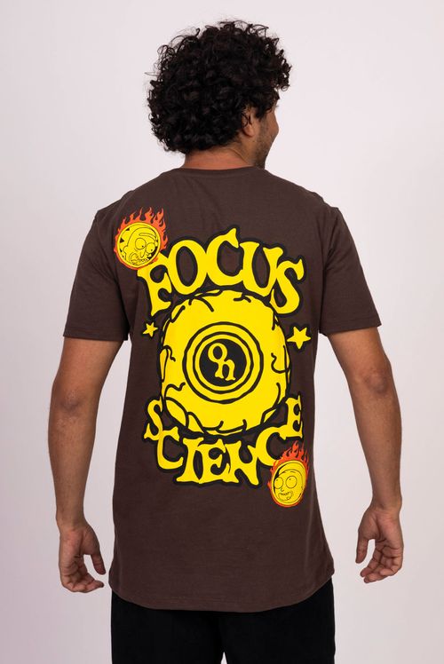 Camiseta Rick And Morty Focus Science
