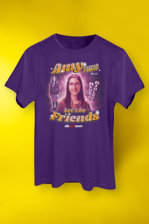 Camiseta The Big Bang Theory Amy Farrah Fowler