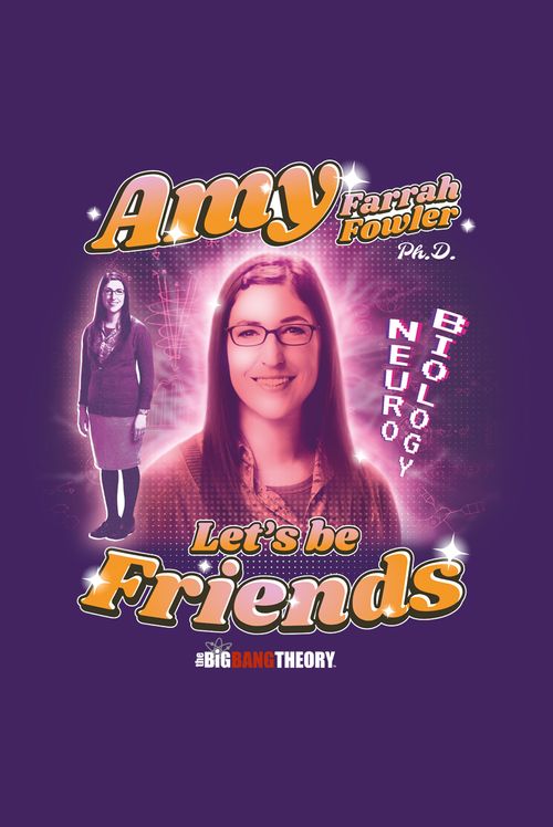 Camiseta The Big Bang Theory Amy Farrah Fowler