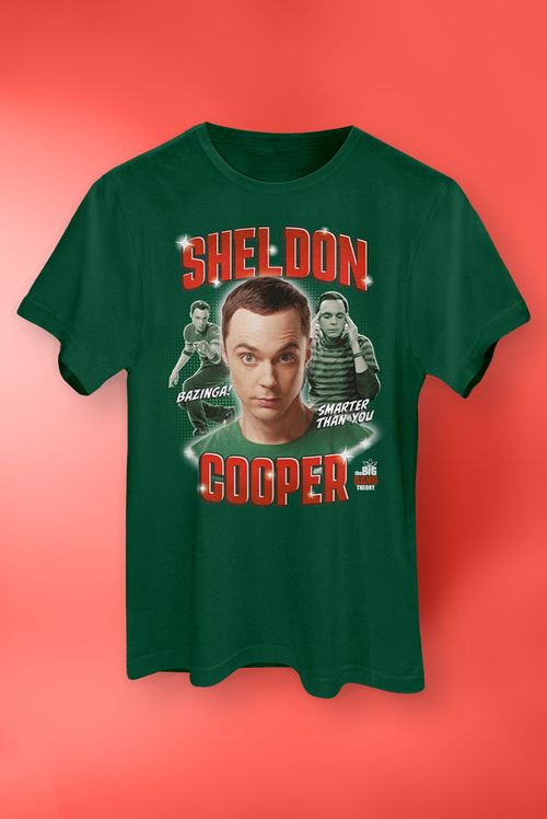 Camiseta The Big Bang Theory Sheldon Cooper