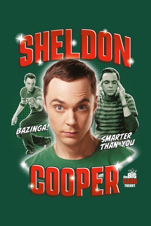 Camiseta The Big Bang Theory Sheldon Cooper