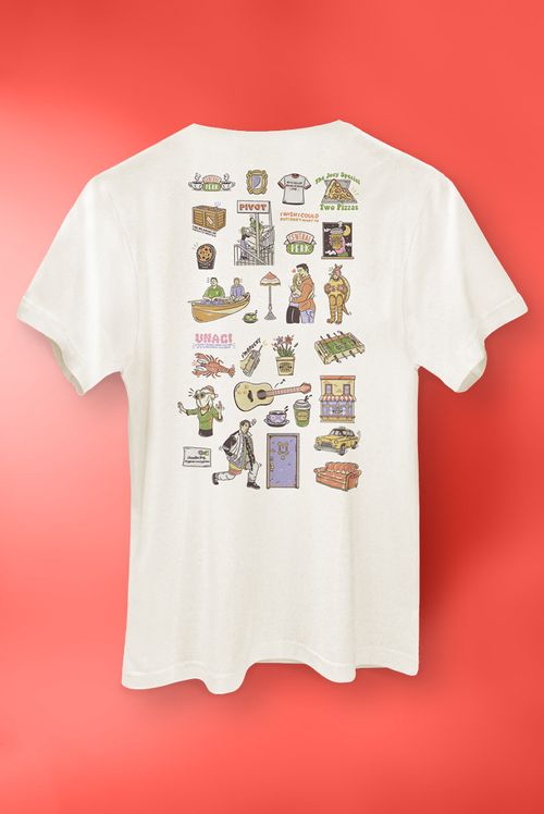 Camiseta Friends Elementos