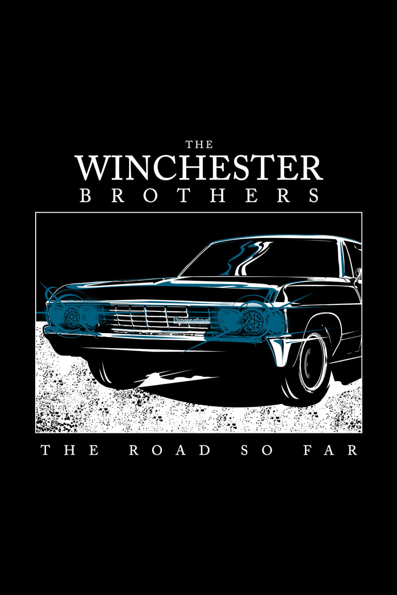 Camiseta Supernatural The Road So Far