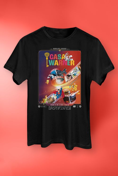 Camiseta Casa Warner Pôster