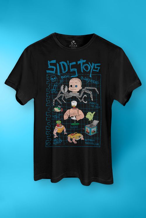 Camiseta Mundo Pixar Toy Story Sids Toys