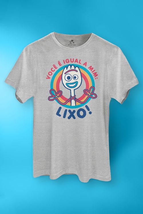 Camiseta Mundo Pixar Garfinho Igual a Mim