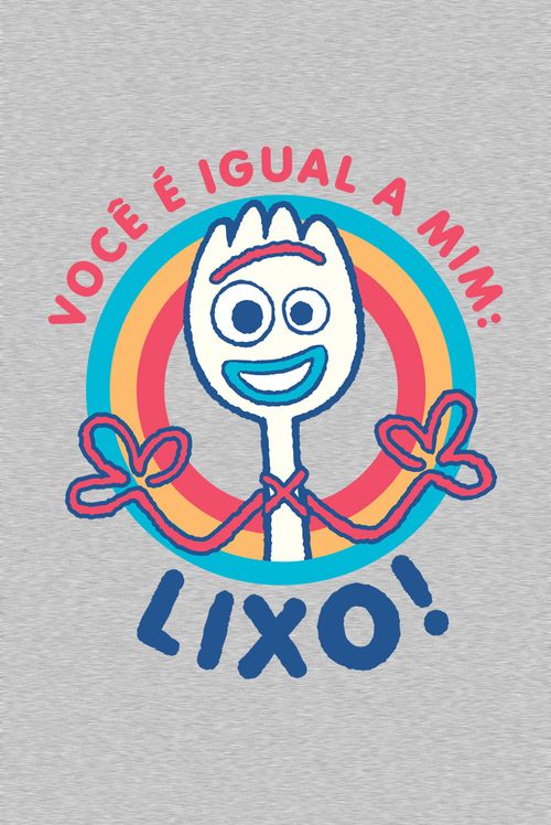 Camiseta Mundo Pixar Garfinho Igual a Mim