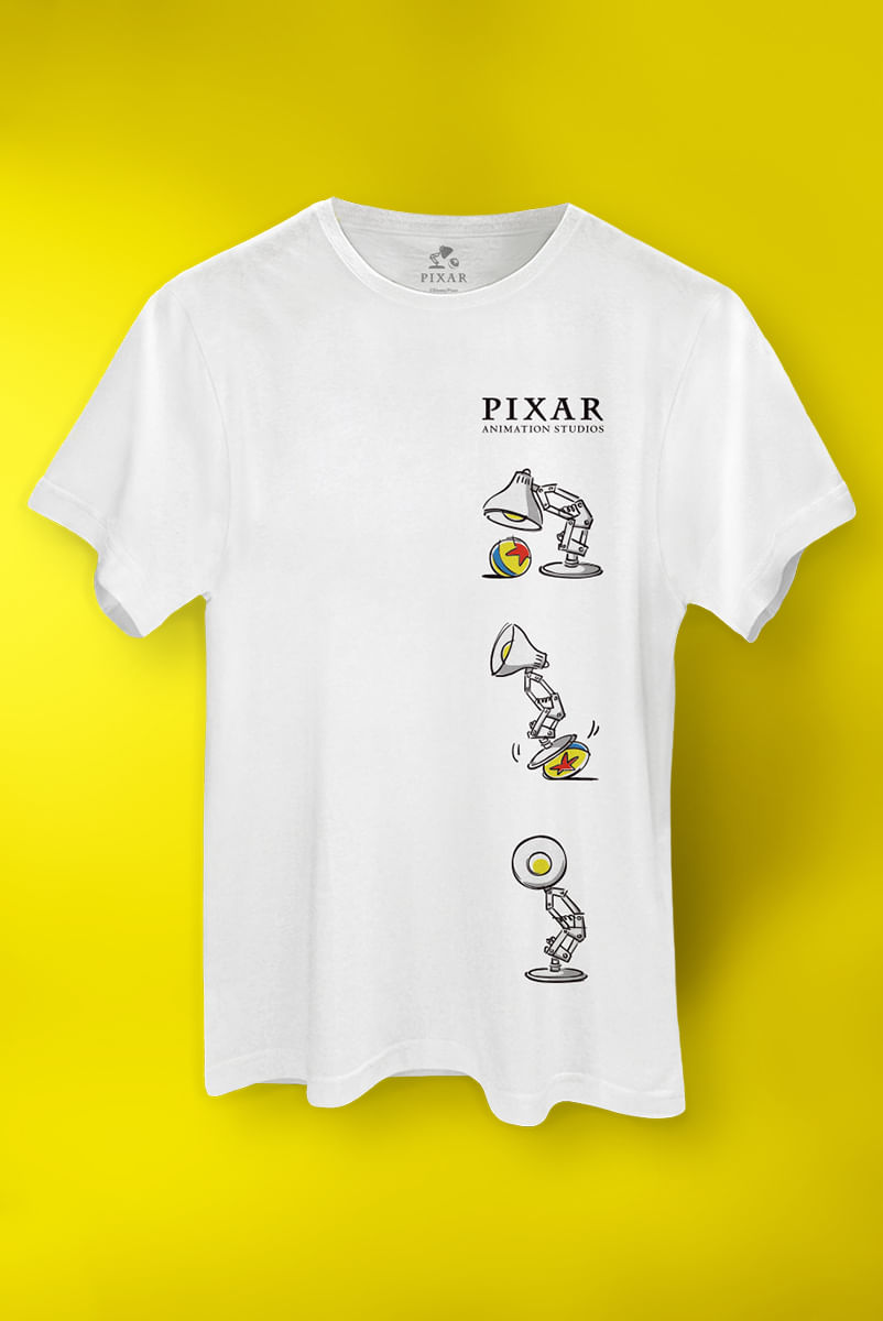 PIXAR Tシャツ Camiseta Mundo Pixar Animation