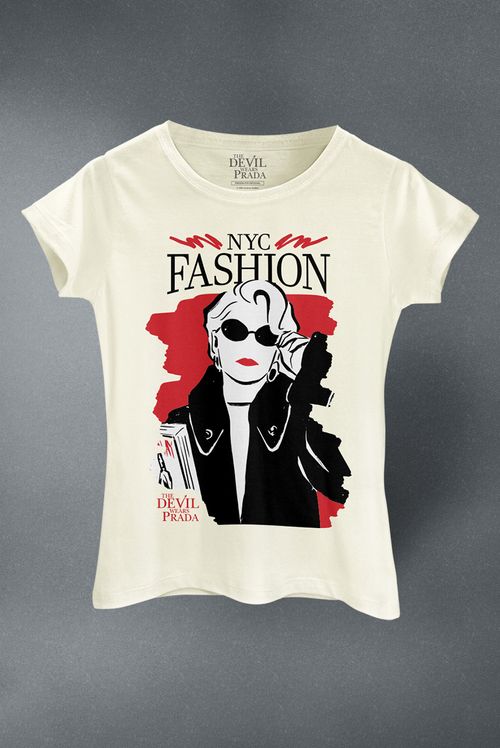 Camiseta Feminina O Diabo Veste Prada NYC Fashion