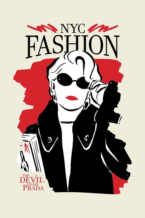 Camiseta Feminina O Diabo Veste Prada NYC Fashion