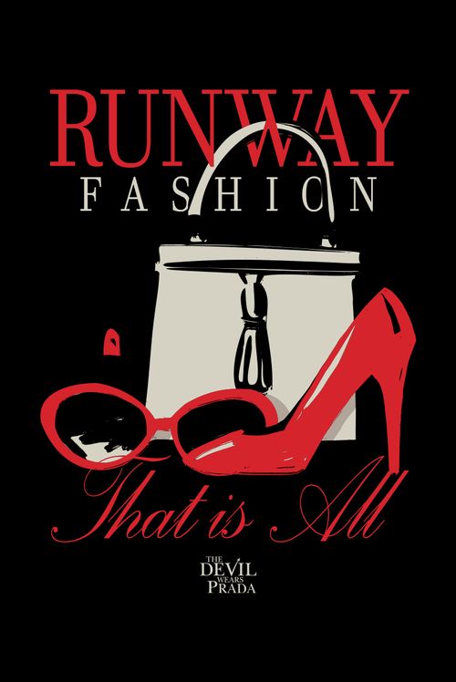 Camiseta O Diabo Veste Prada Runway That is All