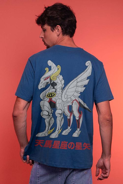 Camiseta Os Cavaleiros do Zodíaco Seiya de Pégaso